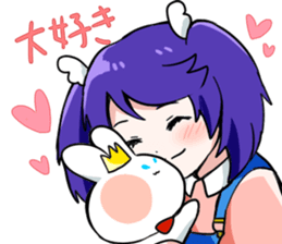 The Witch&the bunny sticker #6478829