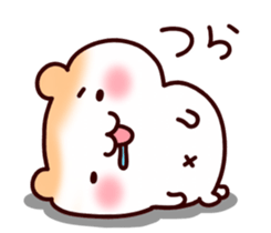 Soft hamster sticker #6478968
