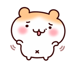 Soft hamster sticker #6478981