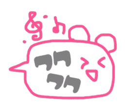 KUMAFUKIDASI sticker #6479043