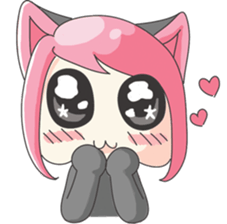 Crazy Cat Girl (TH) sticker #6479272