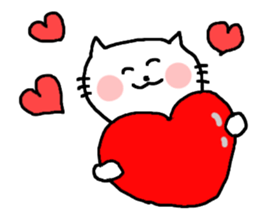 Cat celebration message sticker #6479508