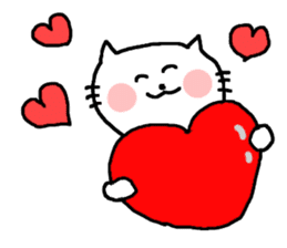 Cat celebration message sticker #6479508