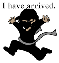 Blackman  business English version sticker #6480889