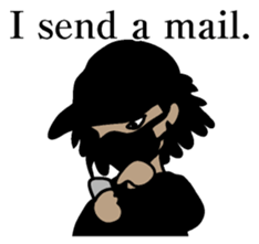 Blackman  business English version sticker #6480893