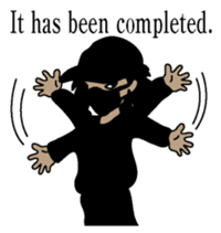 Blackman  business English version sticker #6480895