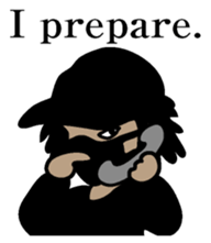 Blackman  business English version sticker #6480904