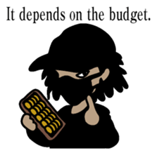 Blackman  business English version sticker #6480910