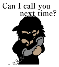 Blackman  business English version sticker #6480911