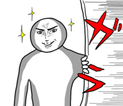 mendokusaiman sticker #6481384