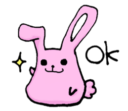 Sansyoku Usagi sticker #6481478