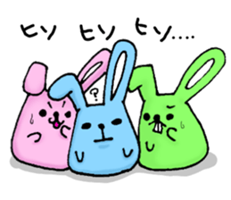 Sansyoku Usagi sticker #6481505