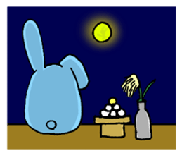 Sansyoku Usagi sticker #6481511