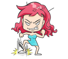 Miss Lotto (English) sticker #6481518