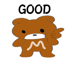 MAX bear sticker #6481753
