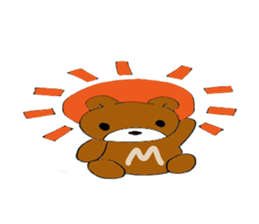 MAX bear sticker #6481764