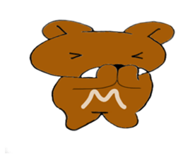 MAX bear sticker #6481790