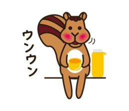 Lop-eared bunny Popo and friends2. sticker #6482211