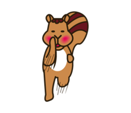 Lop-eared bunny Popo and friends2. sticker #6482218