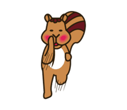 Lop-eared bunny Popo and friends2. sticker #6482218