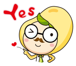 Beans' talk sticker #6482258