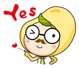 Beans' talk sticker #6482258