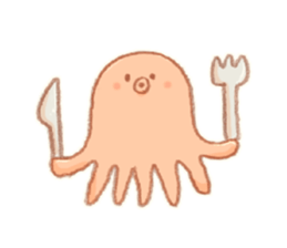 Octpus!! sticker #6482339