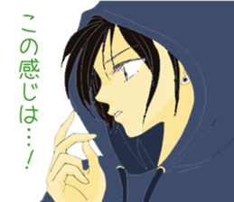 Hat girl sticker #6482668