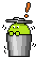 Pixel Pig sticker #6483001