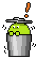 Pixel Pig sticker #6483001