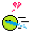 Pixel Pig sticker #6483017