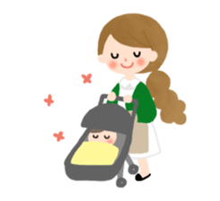 Go for it,it's a pregnant woman! sticker #6483070