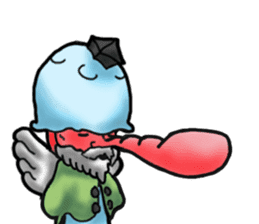 Jellyfish-Tenge grandfather sticker #6483513