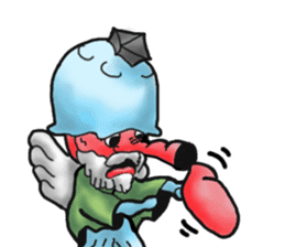 Jellyfish-Tenge grandfather sticker #6483514