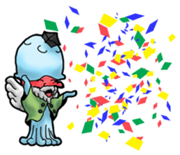 Jellyfish-Tenge  grandfather sticker #6483517