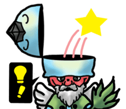 Jellyfish-Tenge grandfather sticker #6483522