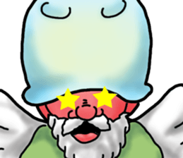 Jellyfish-Tenge  grandfather sticker #6483523