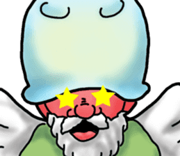 Jellyfish-Tenge grandfather sticker #6483523