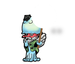 Jellyfish-Tenge grandfather sticker #6483525