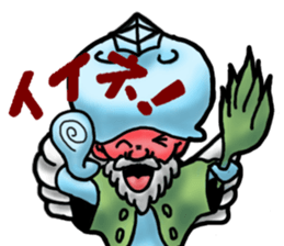 Jellyfish-Tenge  grandfather sticker #6483530