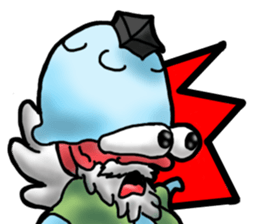 Jellyfish-Tenge  grandfather sticker #6483531