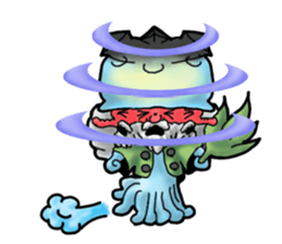 Jellyfish-Tenge  grandfather sticker #6483534