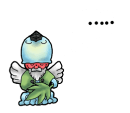 Jellyfish-Tenge grandfather sticker #6483542