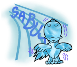 Jellyfish-Tenge grandfather sticker #6483547