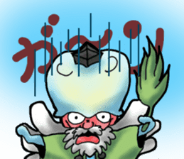 Jellyfish-Tenge grandfather sticker #6483551