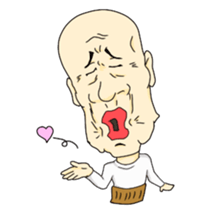 Grandpa want the opponent sticker #6483899