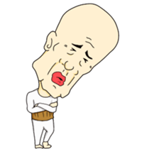 Grandpa want the opponent sticker #6483901