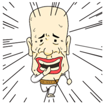 Grandpa want the opponent sticker #6483903