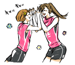 Go Go Volleyball 2 sticker #6484114