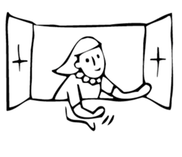 White apartment sticker #6485600